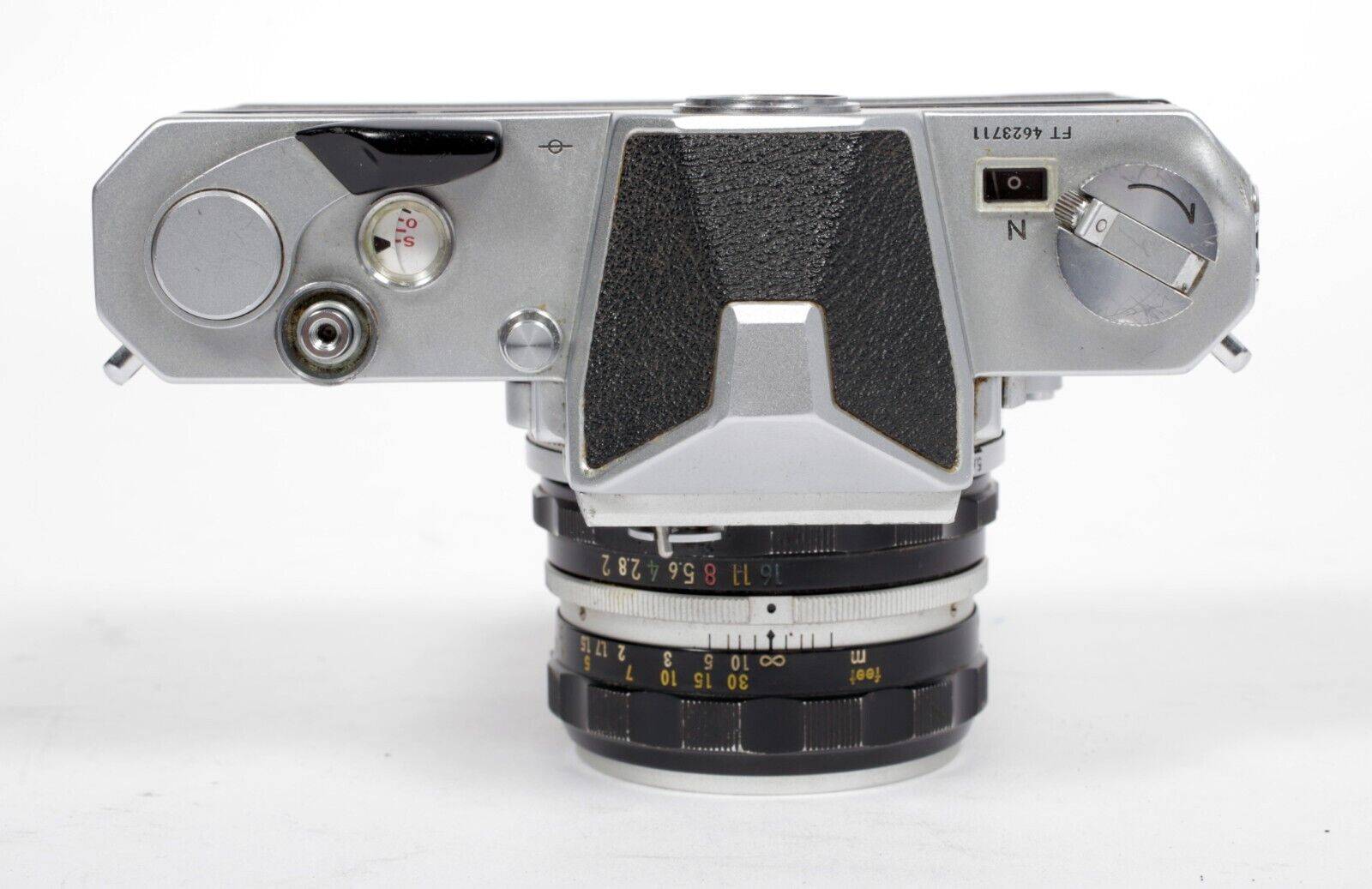 Nikon Nikkormat FTn 35mm SLR film camera with Nikkor H 50mm F12 